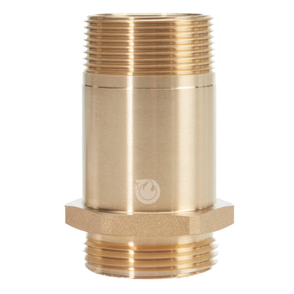 Brass 1 1/2" Pin Rack Nipple