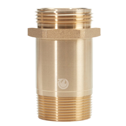 Brass 1 1/2" Pin Rack Nipple