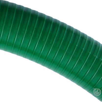 Green 2" x 20' Camlock / Threaded Suction Hose