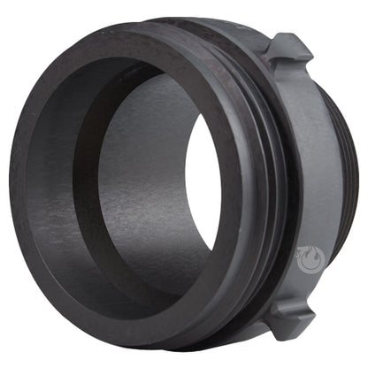 Aluminum 4 1/2" NH to 4" NPT Double Male