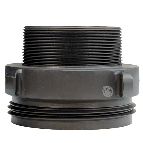 Aluminum 4 1/2" NH to 4" NPT Double Male