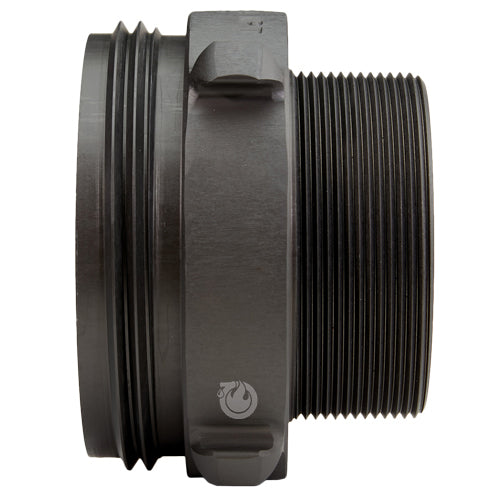 Aluminum 4 1/2" NH to 4" NPT Double Male