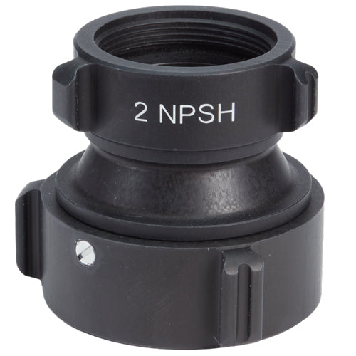 Aluminum 2 1/2" NH to 2" NPSH Double Female