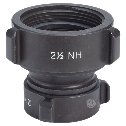 Aluminum 2 1/2" NH to 2" NPSH Double Female