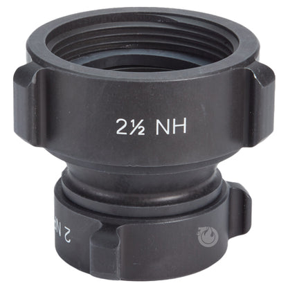 Aluminum 2 1/2" NH to 2" NPSH Double Female