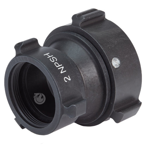 Aluminum 2 1/2" NH to 2" NPSH Double Female