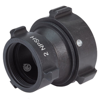 Aluminum 2 1/2" NH to 2" NPSH Double Female