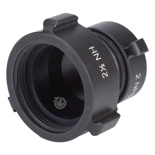 Aluminum 2 1/2" NH to 2" NPSH Double Female