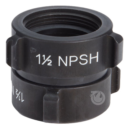 Aluminum 1 1/2" NH to 1 1/2" NPSH Double Female