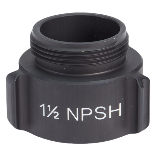 Aluminum 1 1/2" Female NPT to 1 1/2" Male NPSH