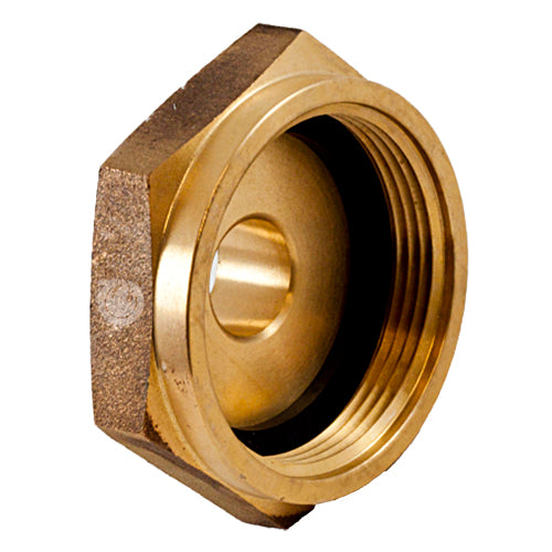 Brass 2 1/2" Female NH / NST to 3/4" Male NPT (Hex)