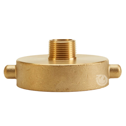 Brass 2 1/2" Female NH to 3/4" Male NPT (Pin Lug)