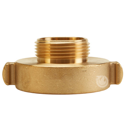 Brass 2 1/2" Female NH to 1 1/2" Male NH (Rocker)