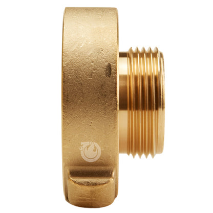 Brass 2 1/2" Female NH to 1 1/2" Male NH (Rocker)