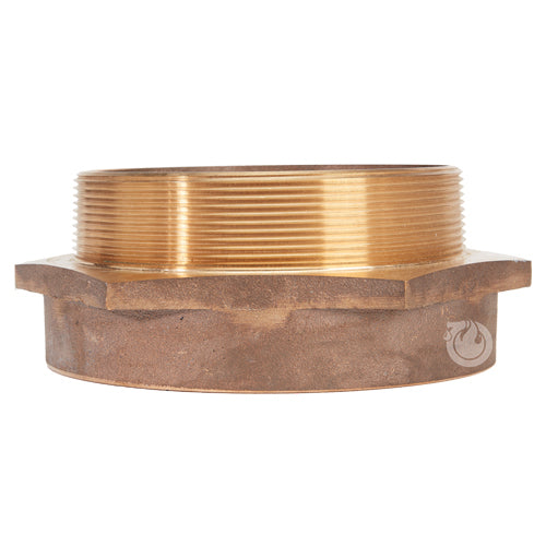 Brass 6" Female NH to 6" Male NPT (Hex)