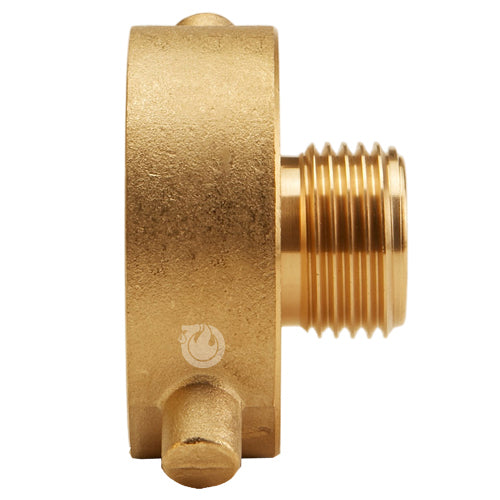 Brass 1 1/2" Female NH to Male GHT (Pin Lug)