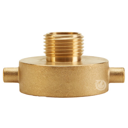 Brass 1 1/2" Female NPSH to Male GHT (Pin Lug)