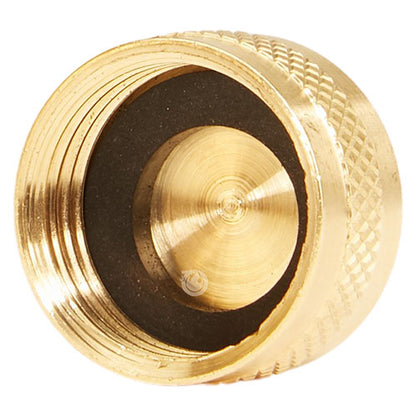 Brass Garden Hose Cap