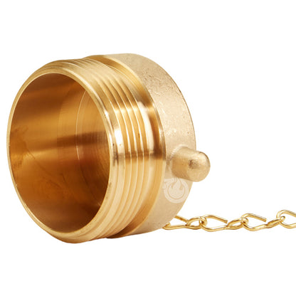 Brass 2 1/2" NH Plug (Pin Lug)