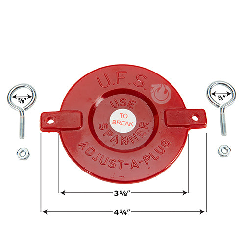 6 Inch Fdc 2.5 Inch Swivel Caps FDC Connection - - Red Fire Sprinkler Fire ...