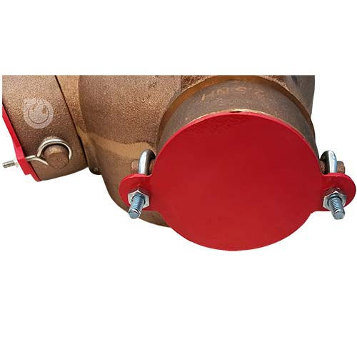 Fire Protection Pipe Routing Cap FDC Fire Department Sprinkler Connection Cap (2 Pack) – FireHoseDirect