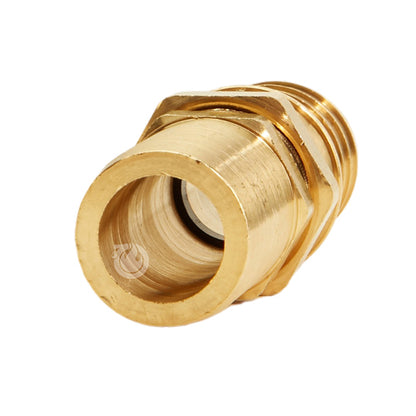 Brass Garden Hose Coupling Set (1" Hose)