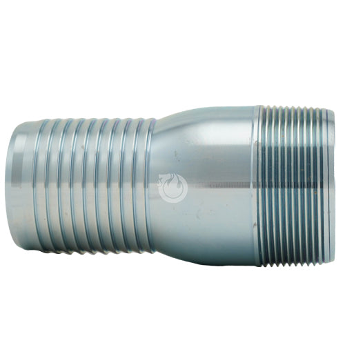 Steel 1 1/2" Male NPT x 1 1/2" Hose Shank