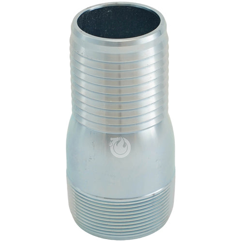 Steel 3" Male NPT x 3" Hose Shank