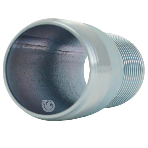 Steel 3" Male NPT x 3" Hose Shank