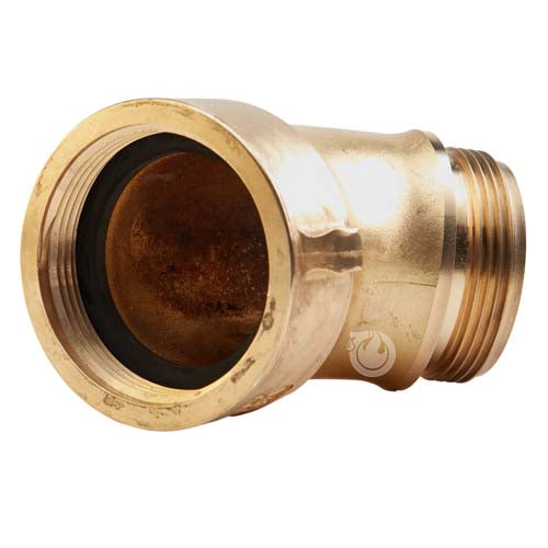 Gomito In Rame 45 Gradi 1-1/2" (48mm) C X C, Raccordo Per Tubi, Modello CF4505 - Foto 3