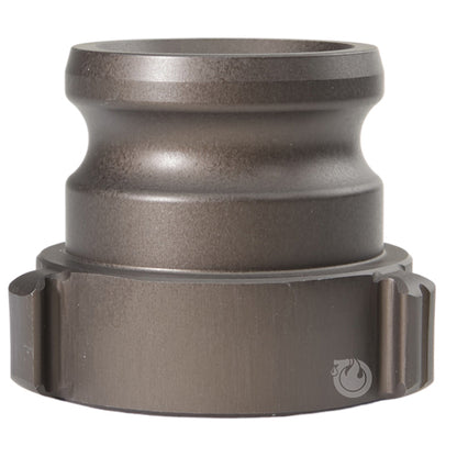 Aluminum 2 1/2" Male Camlock x 2 1/2" Female NH High Pressure