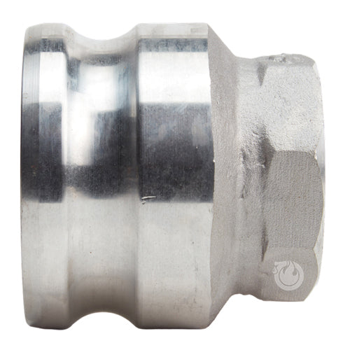 Aluminum 3" Male Camlock x 2" Female NPT (USA)