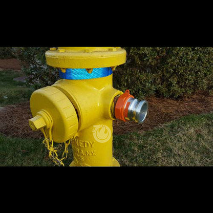 Aluminum 3" Male Camlock x 2 1/2" Female NH Fire Hose