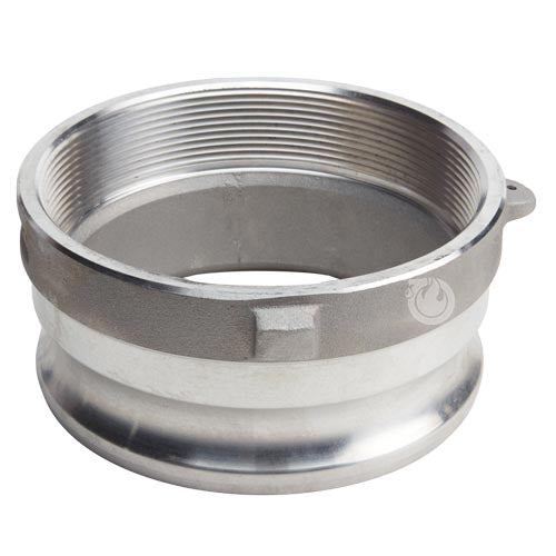 Aluminum 6" Male Camlock x 6" Female NPT