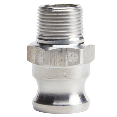 Aluminum 3/4" Male Camlock x 3/4" Male NPT (USA)