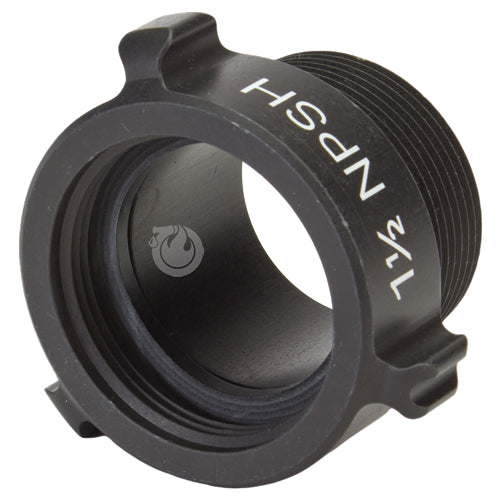 Aluminum 1 1/2" Female NPSH to 1 1/2" Male NPT