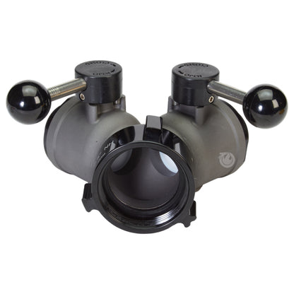 Aluminum 2 1/2" NH Inlet X (2) 1 1/2" NH Outlet