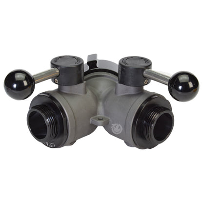 Aluminum 2 1/2" NH Inlet X (2) 1 1/2" NH Outlet