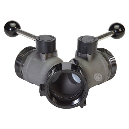 Aluminum 2 1/2" NH Inlet x (2) 2 1/2" NH Outlet