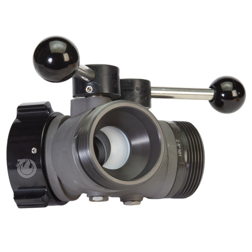 Aluminum 2 1/2" NH Inlet x (2) 2 1/2" NH Outlet