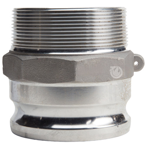 Aluminum 5" Male Camlock x 5" Male NPT (USA)