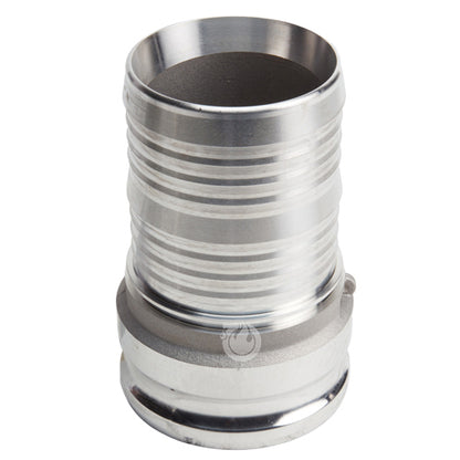 Aluminum 5" Male Camlock to Hose Shank