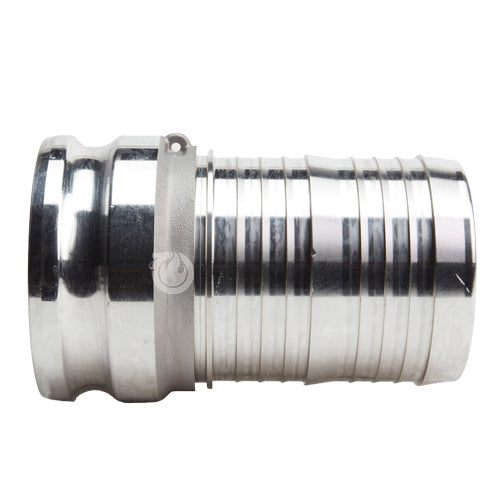 Aluminum 5" Male Camlock to Hose Shank