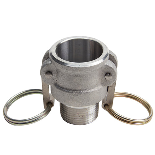 Aluminum 1" Female Camlock x 1" Male NPT