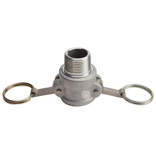 Aluminum 1" Female Camlock x 1" Male NPT