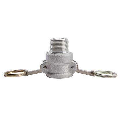 Aluminum 1" Female Camlock x 1" Male NPT