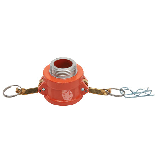 Aluminum 2" Female Camlock x 1 1/2" Male NH Fire Hose