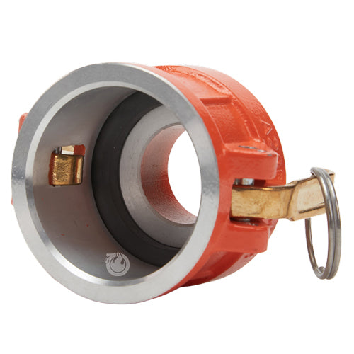 Aluminum 2" Female Camlock x 1 1/2" Male NH Fire Hose