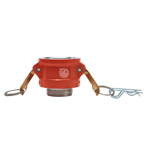 Aluminum 2" Female Camlock x 1 1/2" Male NH Fire Hose