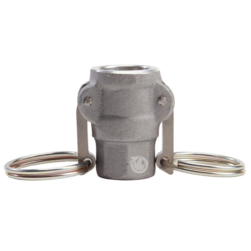 Aluminum 1/2" Female Camlock x 1/2" Female NPT